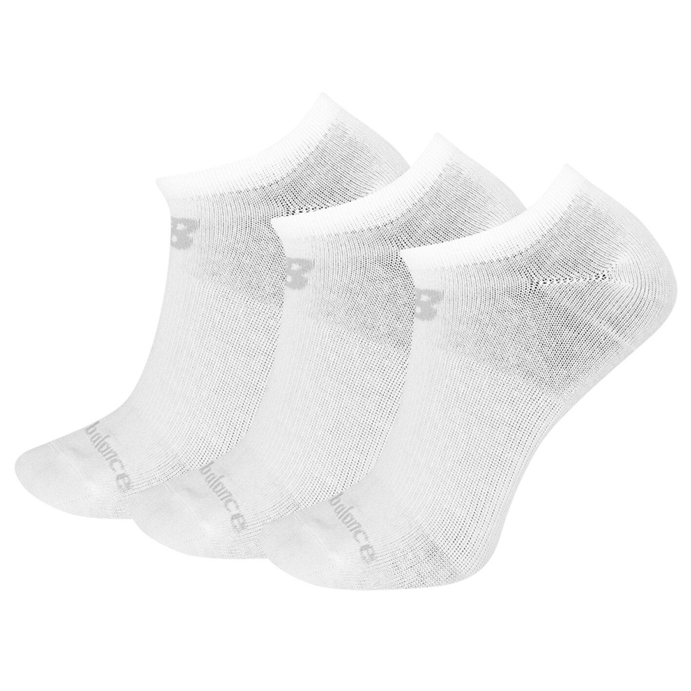 New Balance - NB PF Cotton Flat Knit No Show Socks 3 Pair