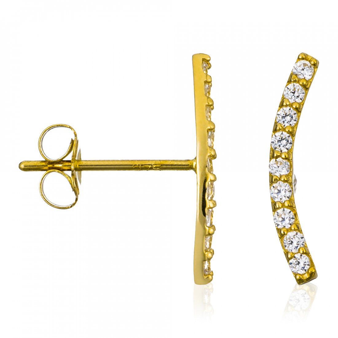 Oro di oro - Boucles d'oreilles 'Merveille Grimpantes' pour Femmes