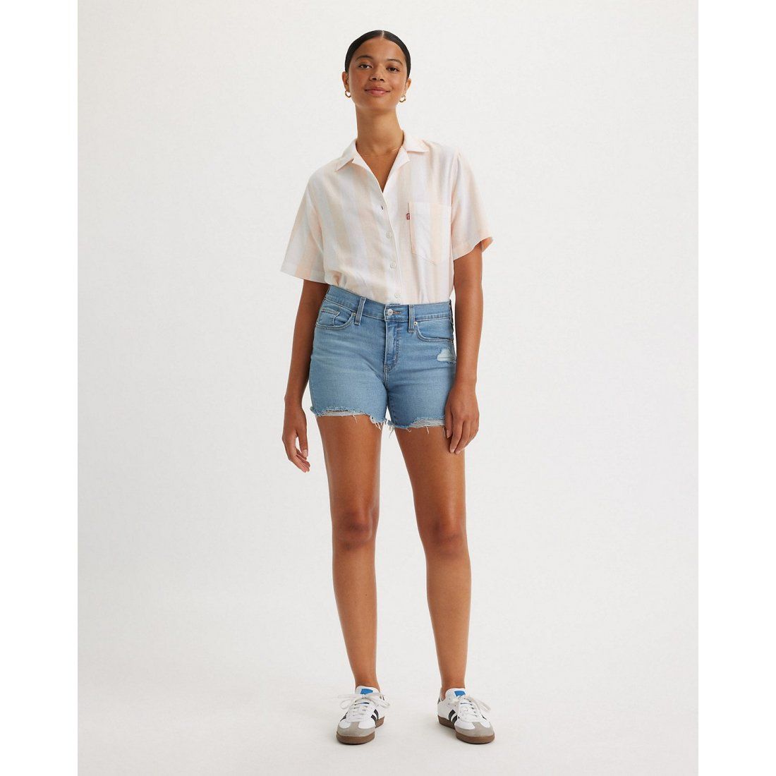 Levi's - Short 'Mid Length' pour Femmes