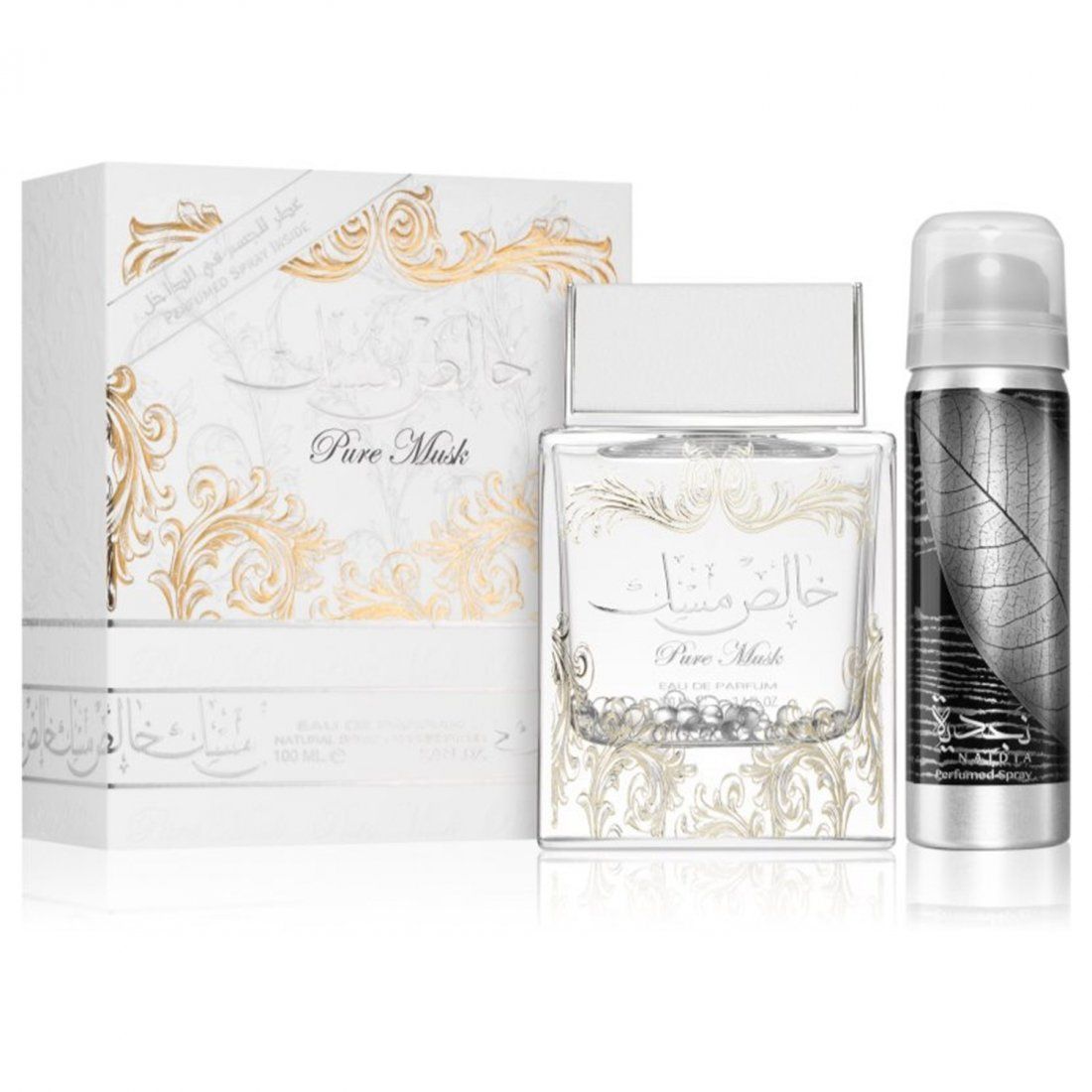 Lattafa perfumes - Coffret de parfum 'Pure Khalis Musk' - 2 Pièces
