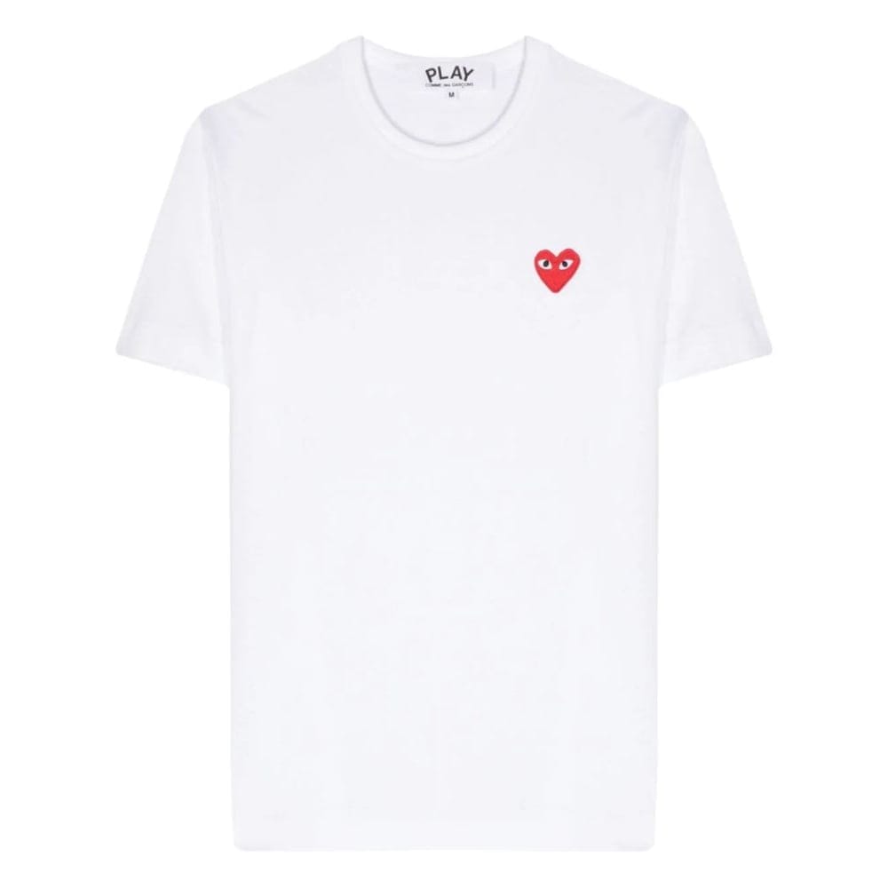 Comme Des Garçons Play - T-shirt 'Heart-Patch' pour Hommes