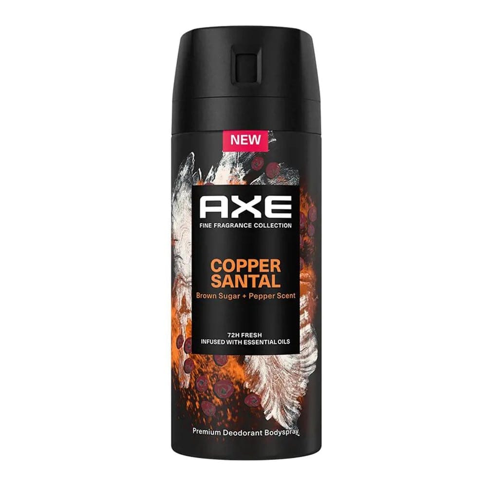 Axe - Déodorant spray '72-Hour Fresh Fine Fragrance' - Copper Santal 150 ml