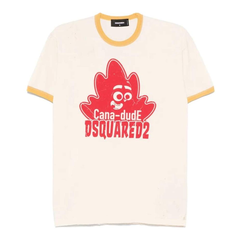 Dsquared - T-shirt 'Graphic-Print' pour Hommes