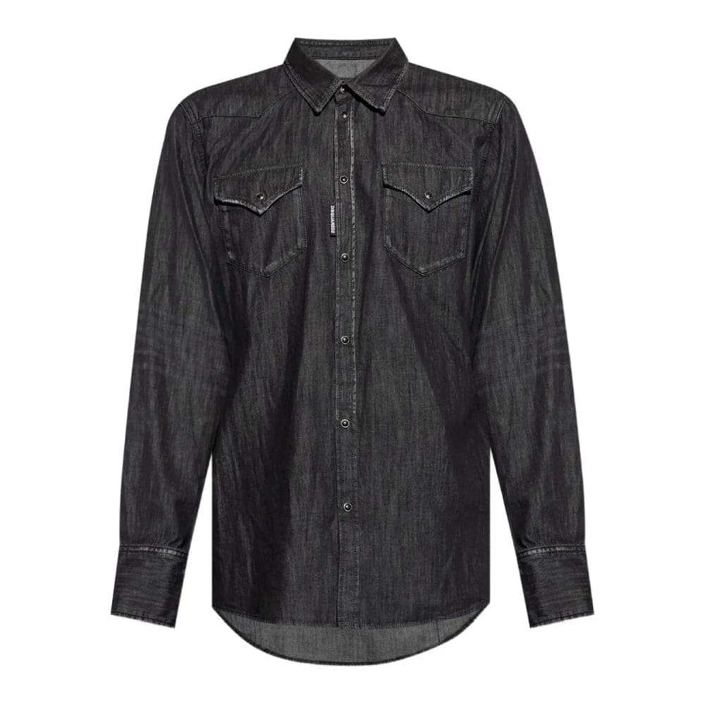 Dsquared2 - Chemise en Jean 'Long-Sleeved' pour Hommes