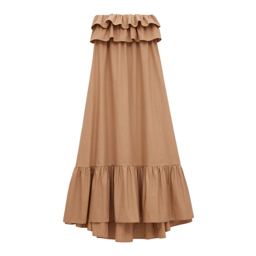 Saint laurent - Robe sans manches 'Ruffle' pour Femmes