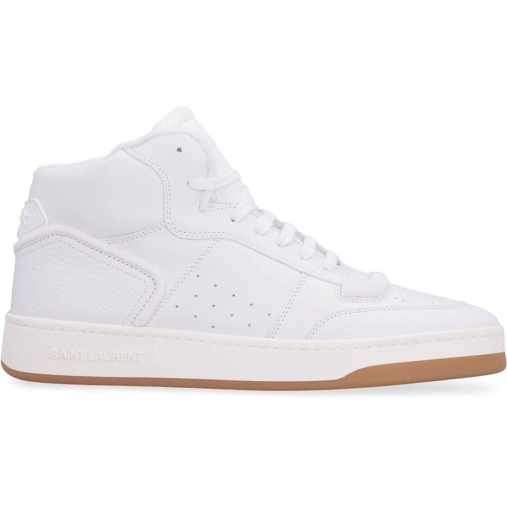 Saint laurent - Sneakers 'SL/80 Mid-Top' pour Hommes