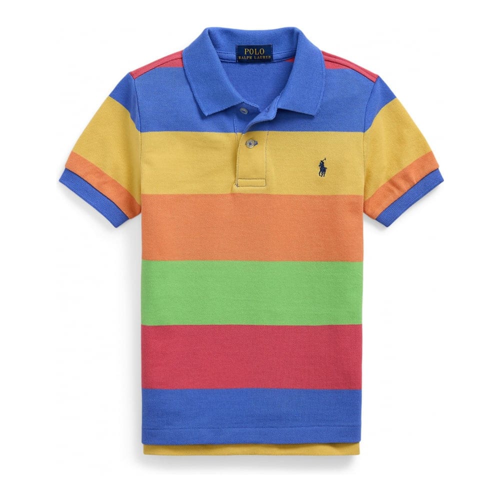 Ralph lauren kids - Polo 'Striped Mesh' pour Petits garçons