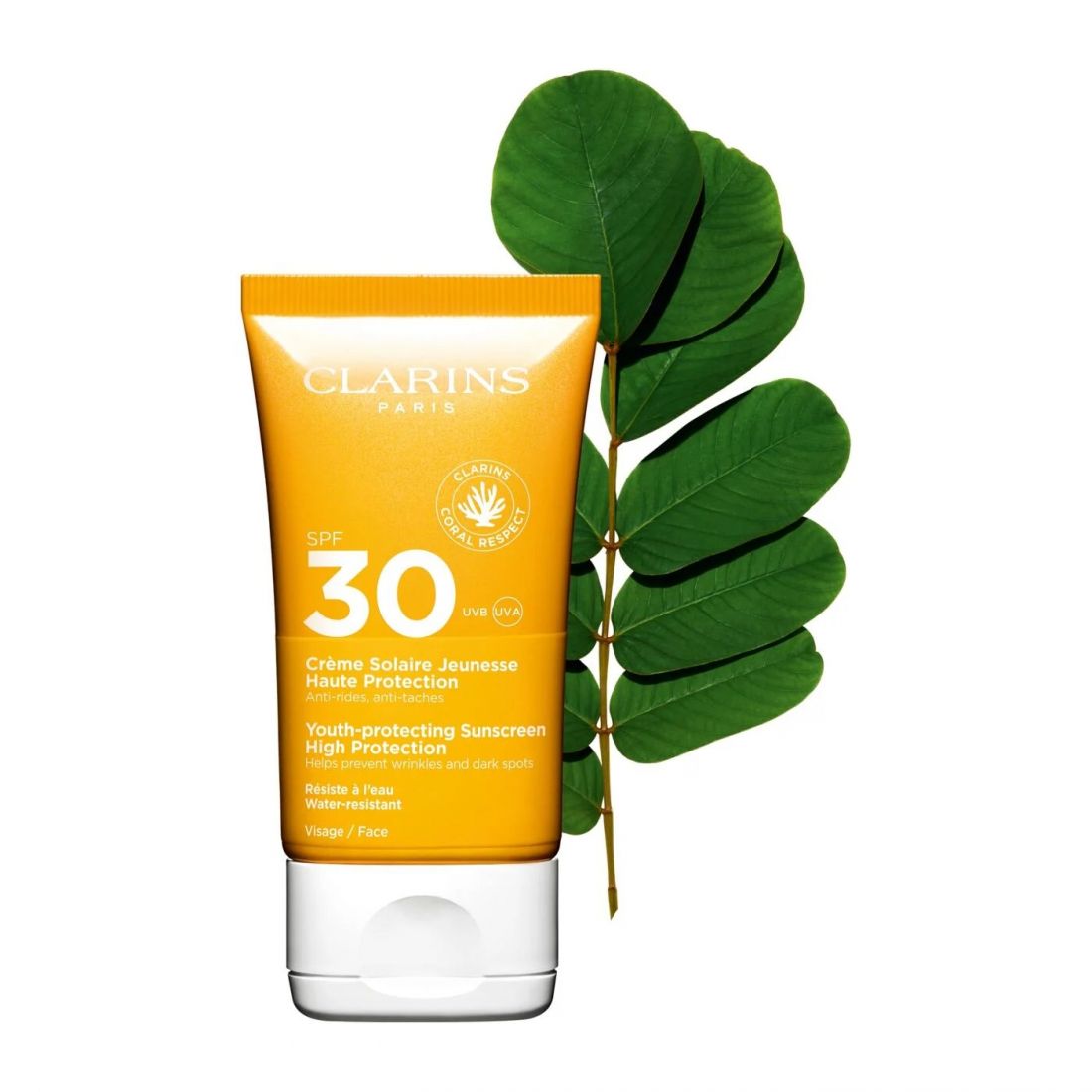 Clarins - Crème solaire pour le visage 'Jeunesse Haute Protection SPF30' - 50 ml