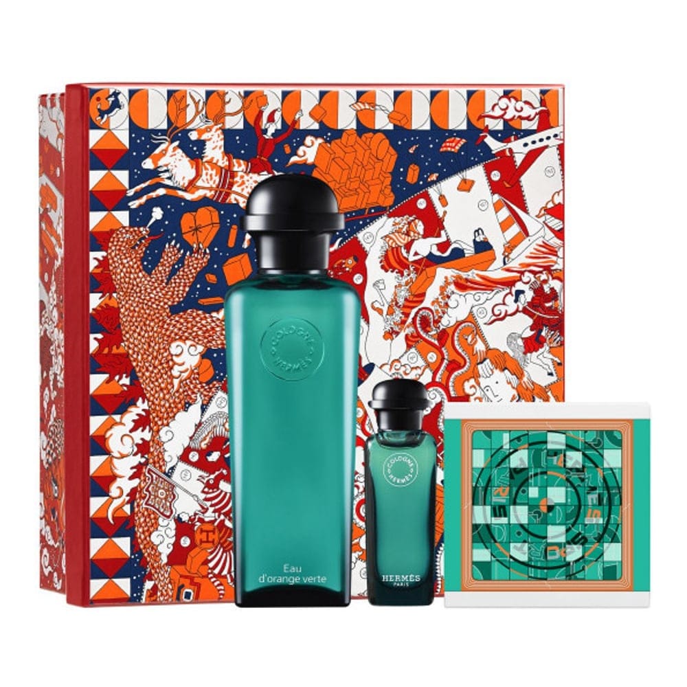 Hermès - Coffret de parfum 'Eau d'Orange Verte' - 3 Pièces