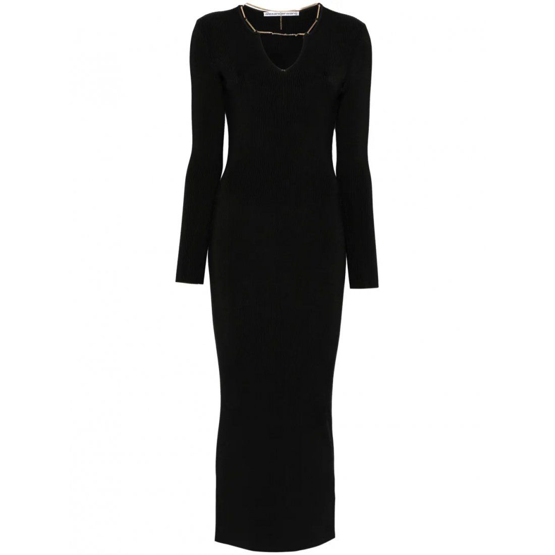 Alexander wang - Robe maxi 'Plate Chain-Detailed' pour Femmes