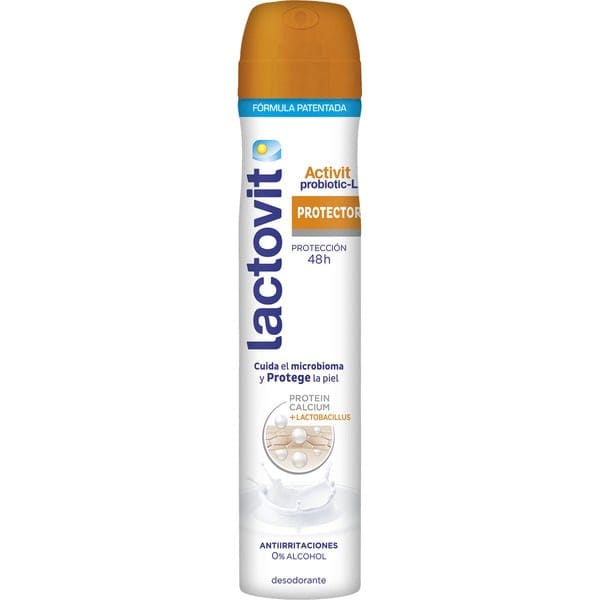 Lactovit - Déodorant spray 'Activit Probiotic-L 0%' - 200 ml