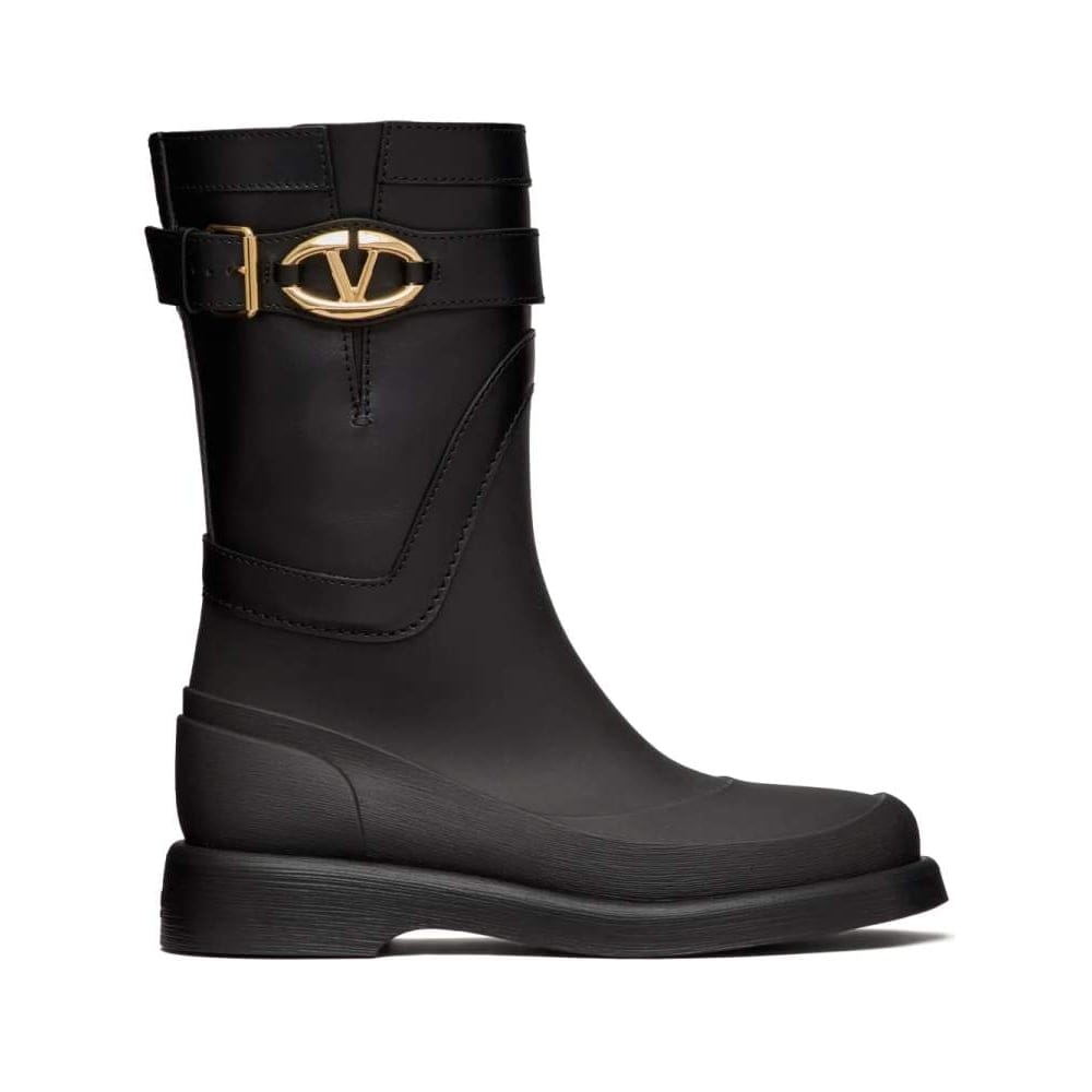 Valentino garavani - Bottines 'VLogo Buckle' pour Femmes