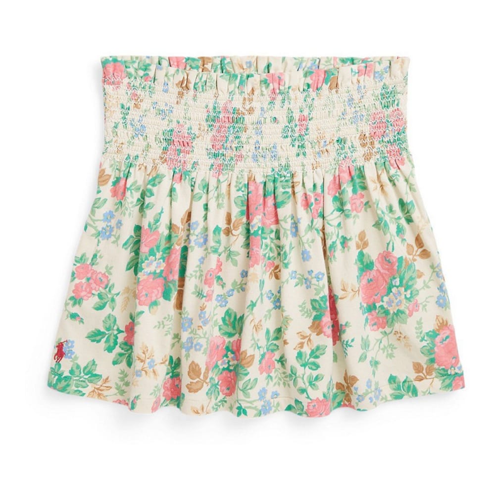 Polo ralph lauren - 'Floral Jersey Skirt' pour Grandes filles