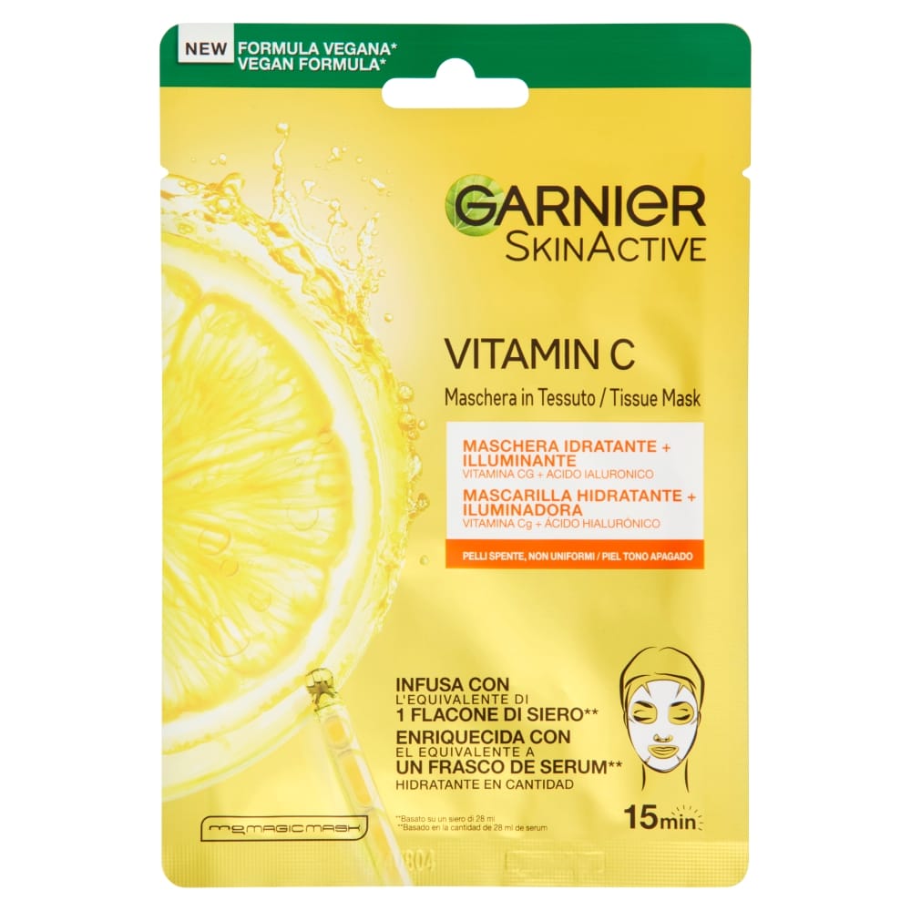 Garnier - Masque en feuille 'Skin Active Vitamin C'