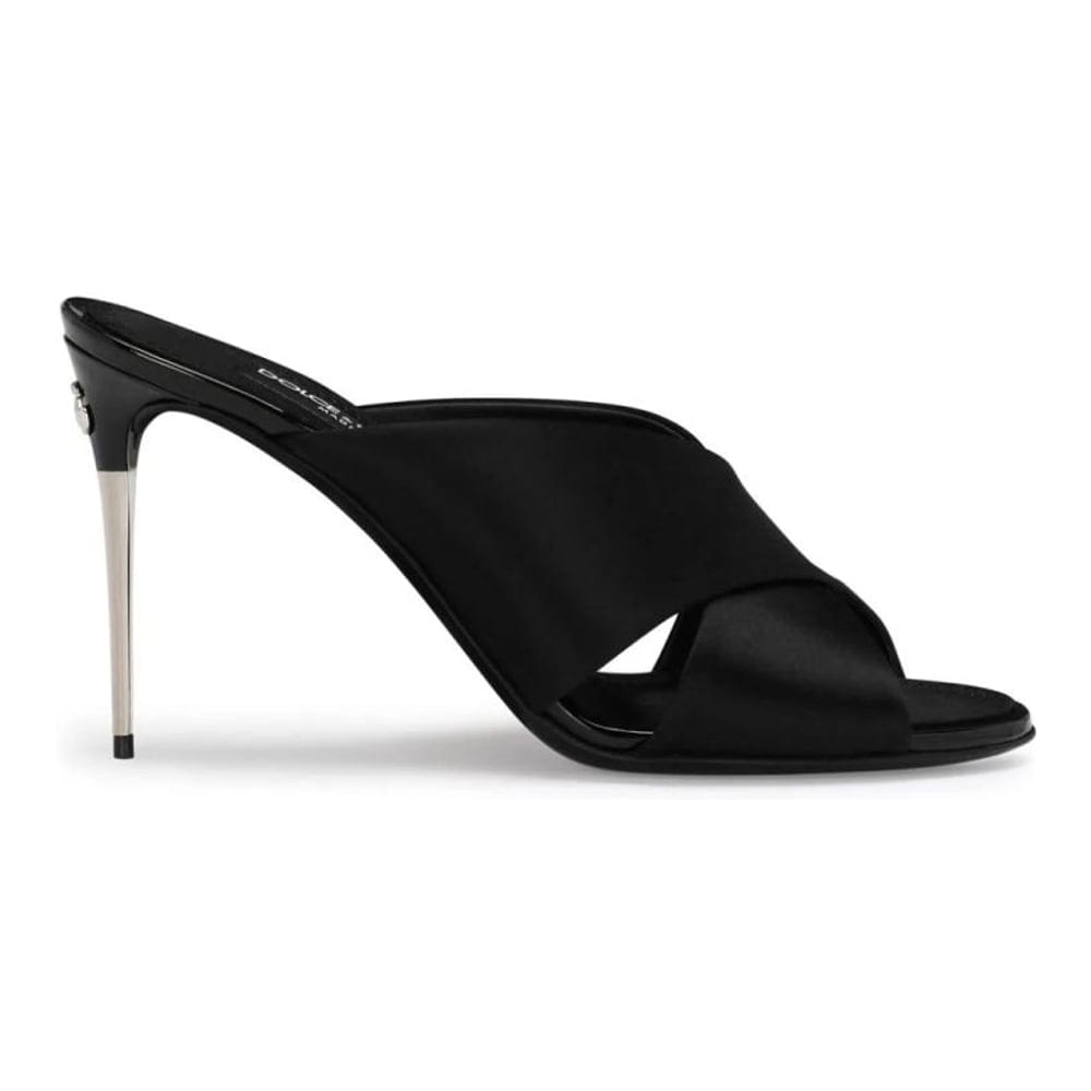 Dolce&gabbana - Mules à talon 'Crossover-Strap Stiletto' pour Femmes