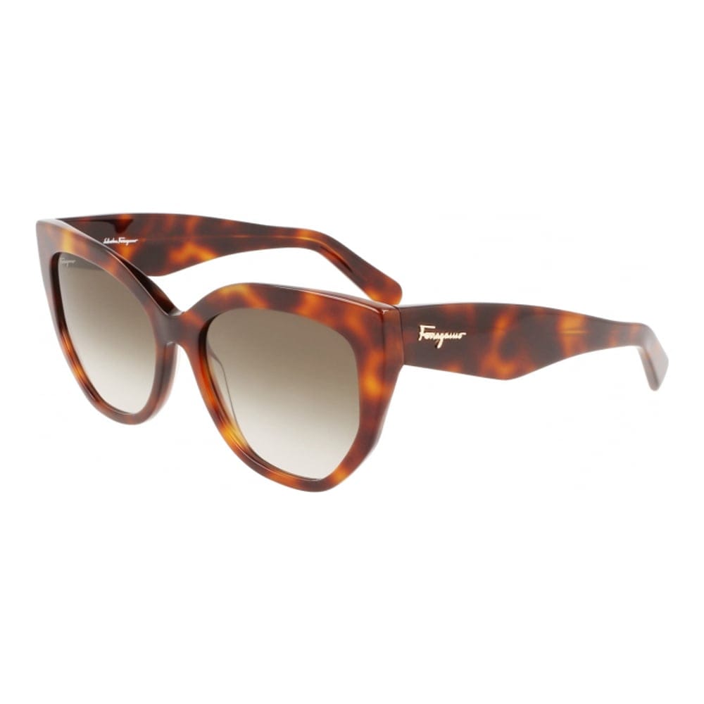 Ferragamo - '56mm Gradient Cat Eye Sunglasses' pour Femmes