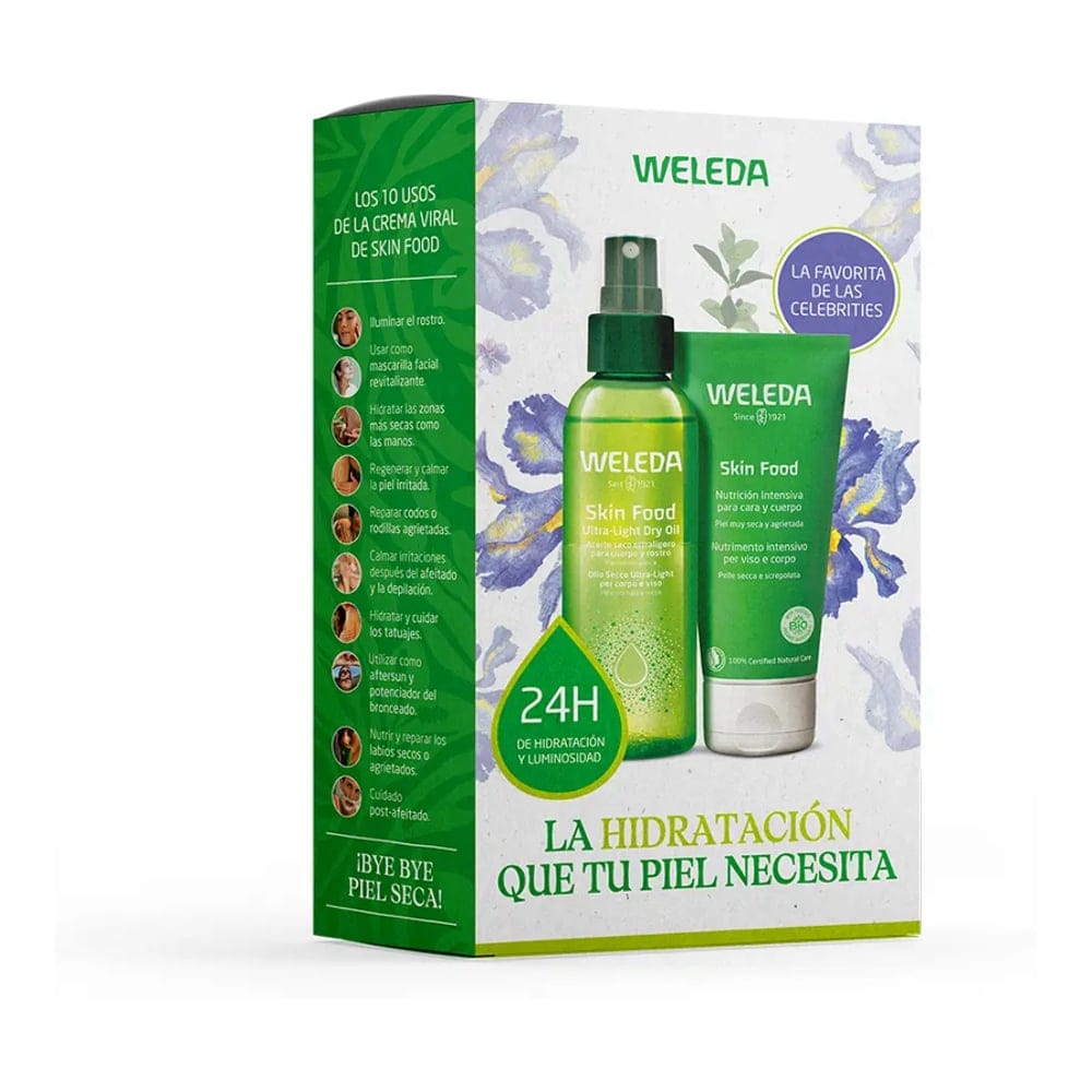 Weleda - Ensemble de soins du corps 'Skin Food' - 2 Pièces
