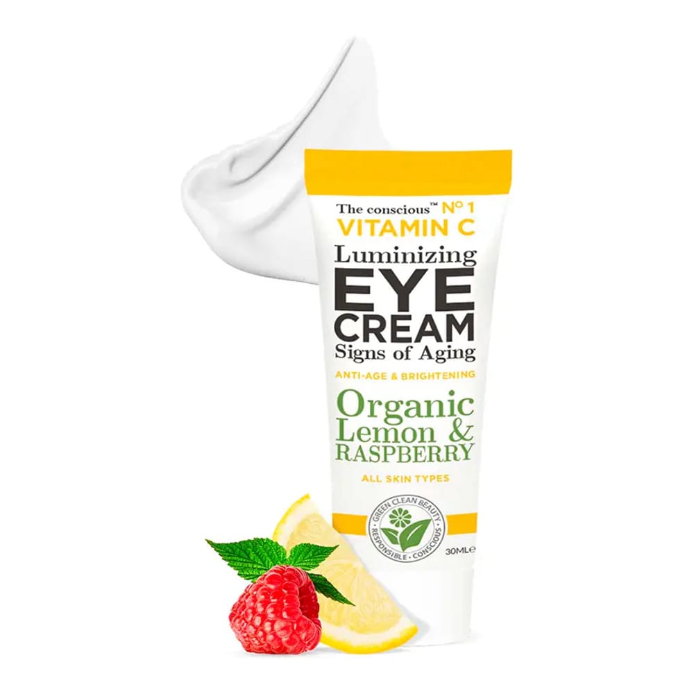 The Conscious™ - Crème contour des yeux 'Vitamin C Luminizing Organic Lemon & Raspberry' - 30 ml