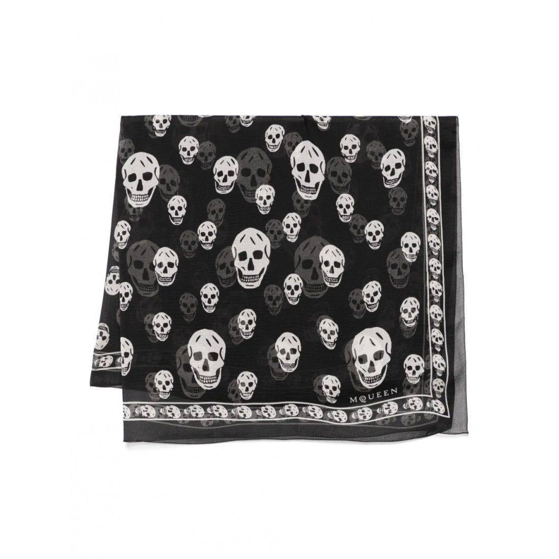 Alexander mcqueen - Foulard 'Skull-Print' pour Femmes