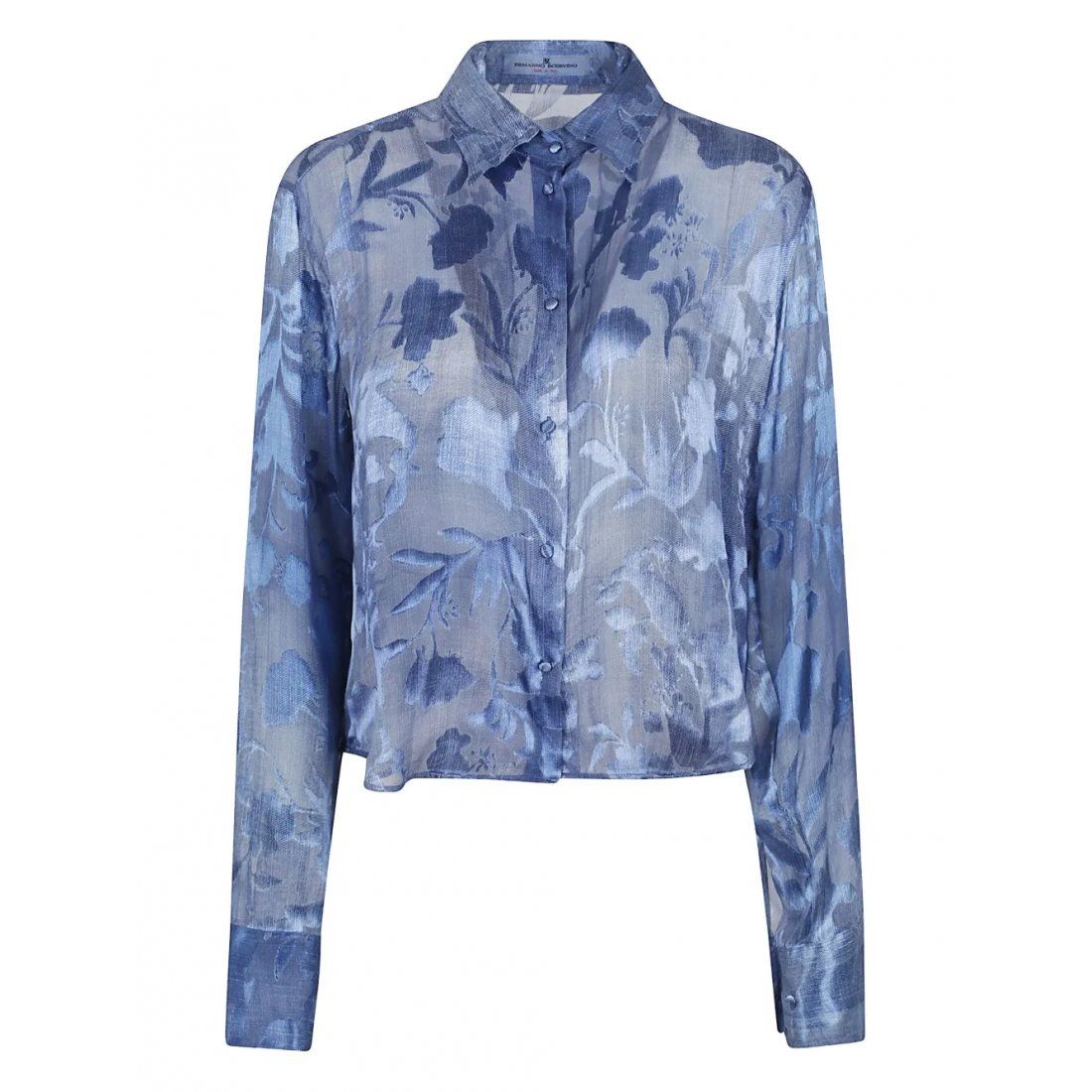 Ermanno scervino - Chemise en Jean 'Devoré-Effect' pour Femmes
