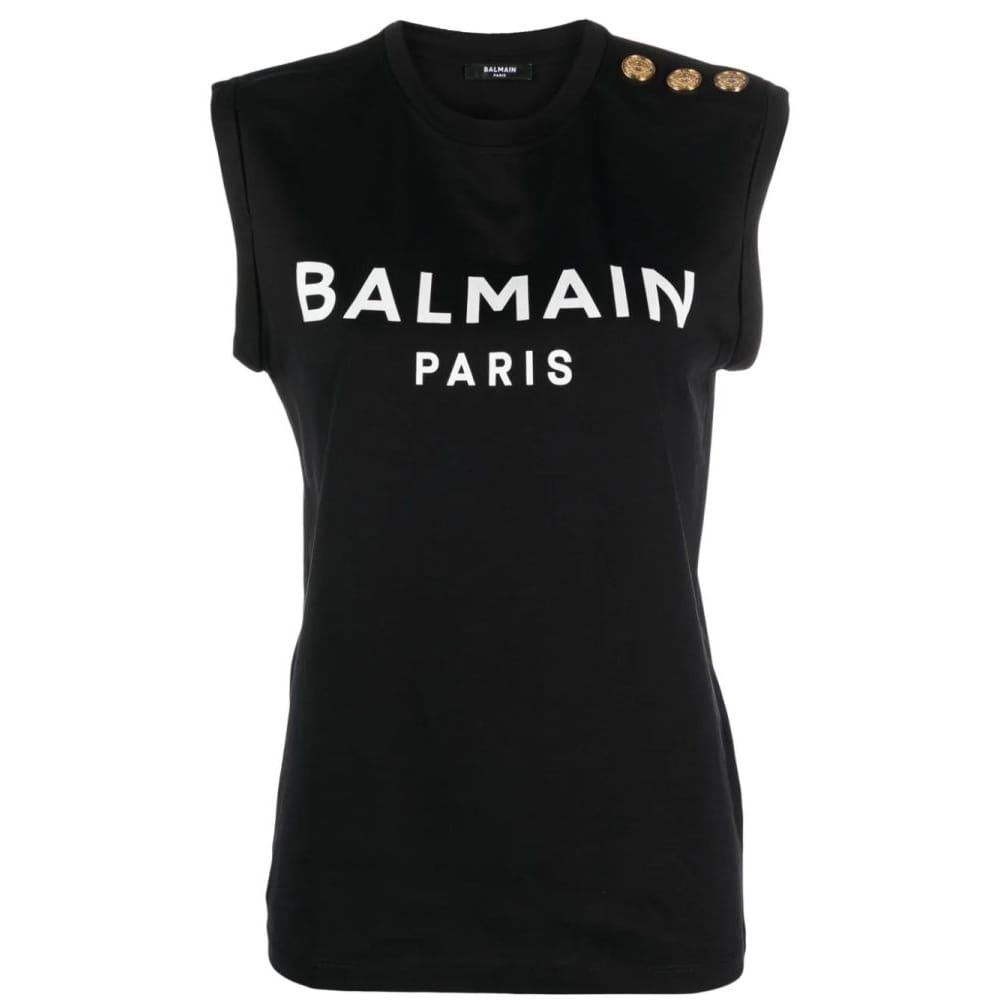 Balmain - T-shirt 'Logo' pour Femmes