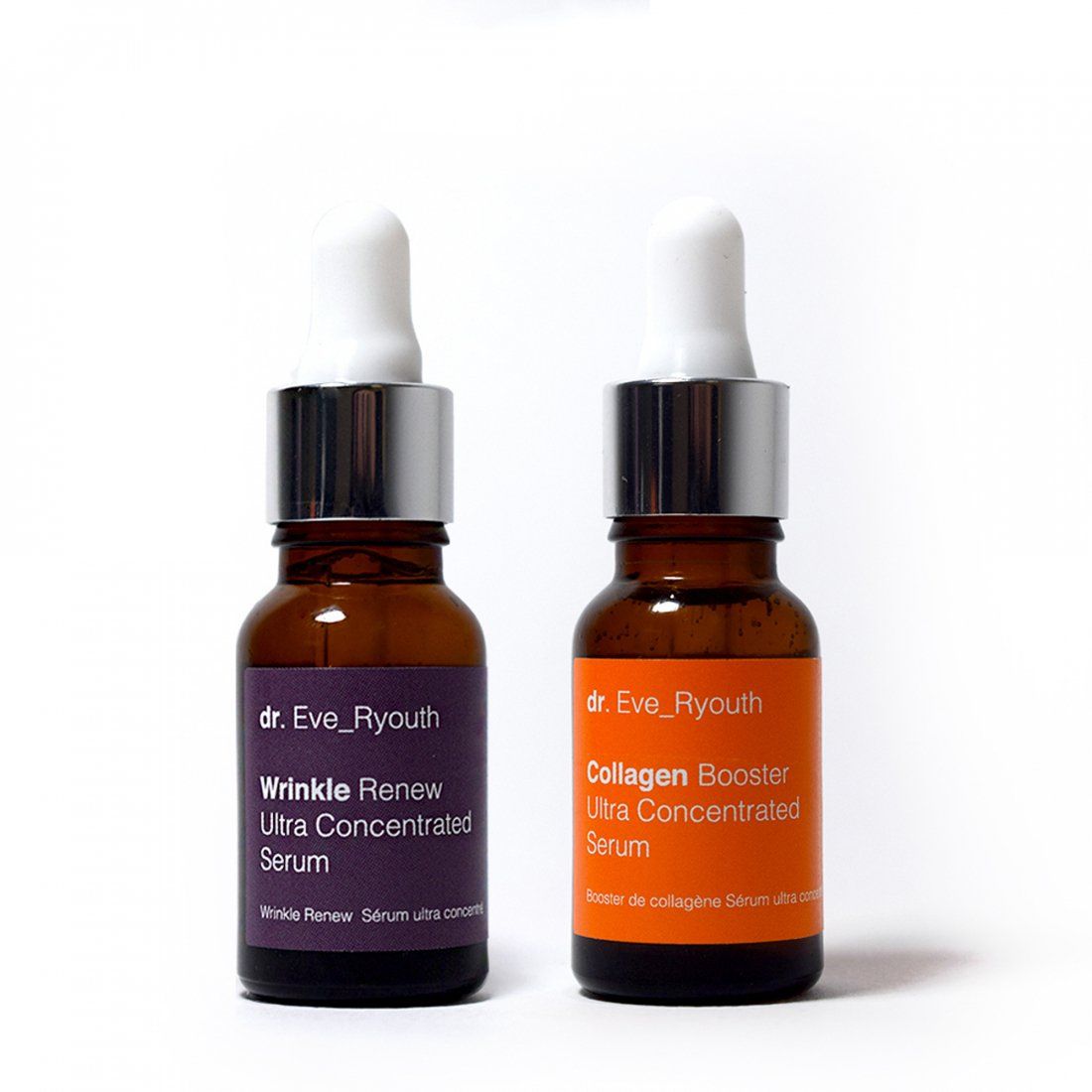 Dr. eve_ryouth - Sérum anti-âge 'Collagen Booster + Wrinkle Renew' - 15 ml, 2 Pièces
