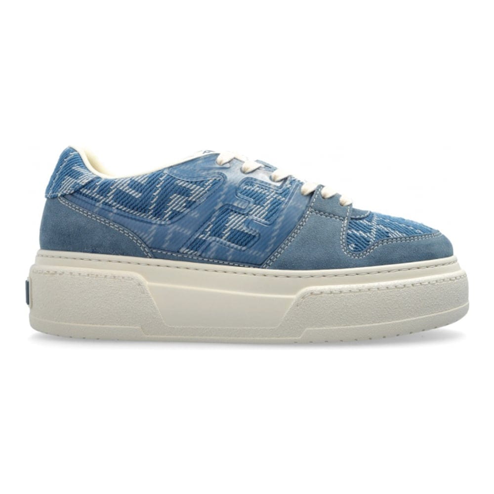 Fendi - Sneakers à semelle plateforme 'Match' pour Femmes