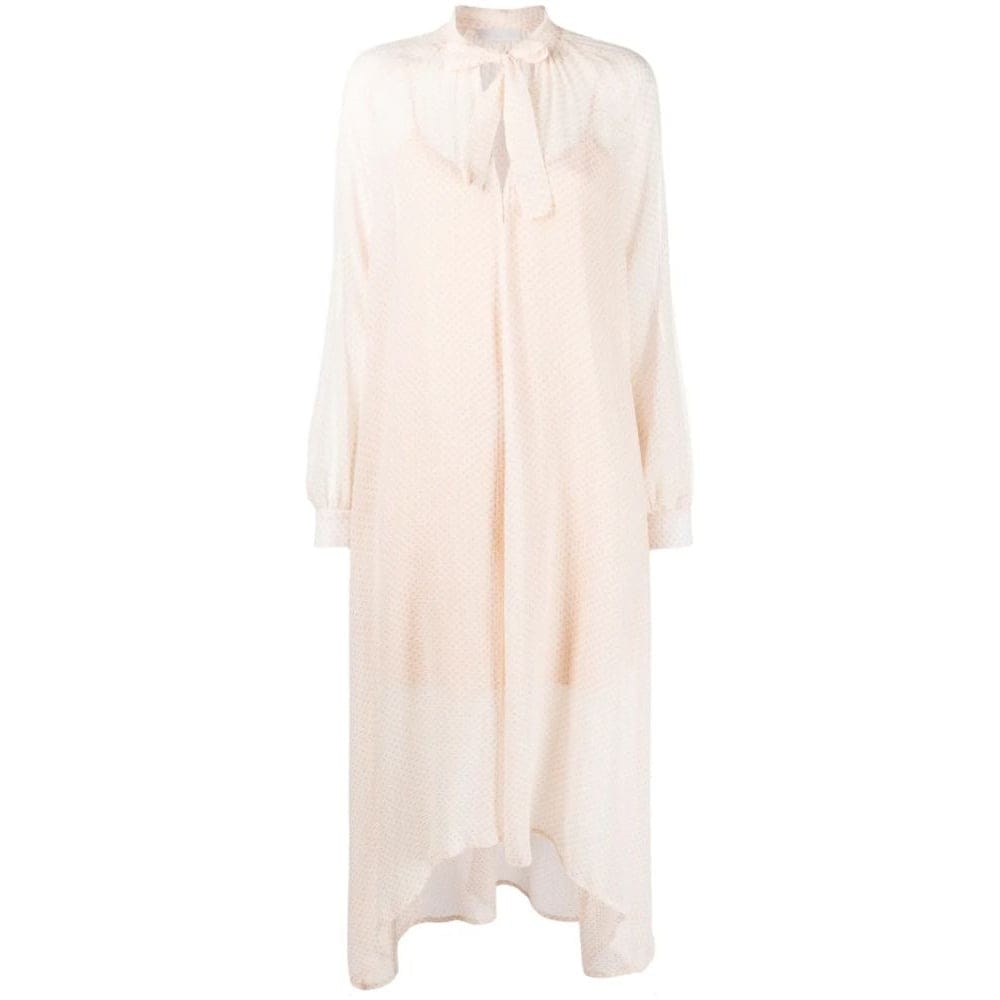 Fabiana filippi - Robe Midi 'Graphic-Print Long-Sleeve Midis' pour Femmes