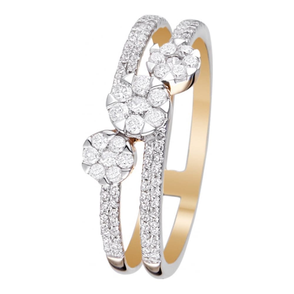 Artisan joaillier - Bague '3 Mots Doux' pour Femmes