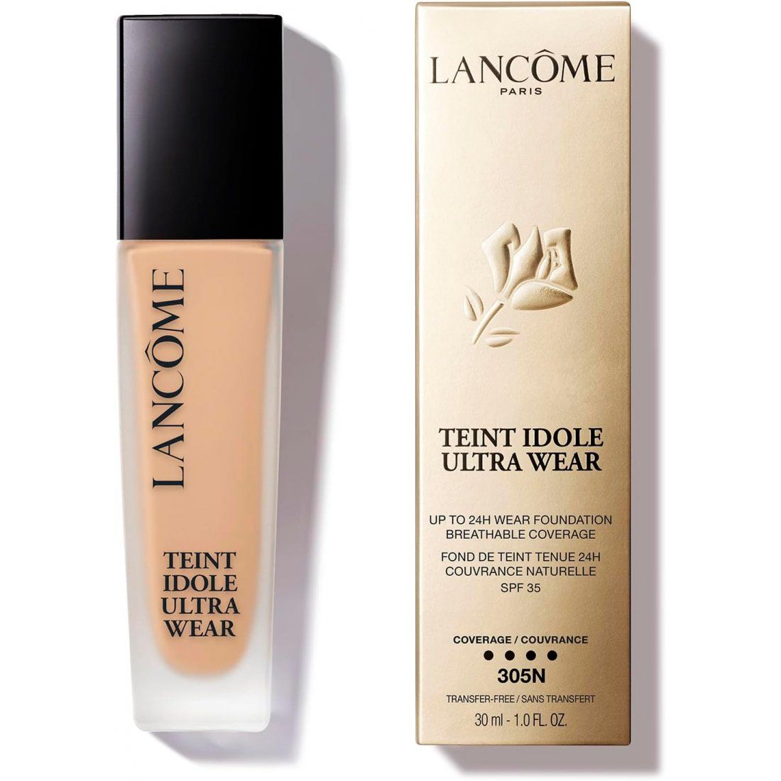 Lancôme - Fond de teint liquide 'Teint Idôle Ultra Wear' - 305N 30 ml