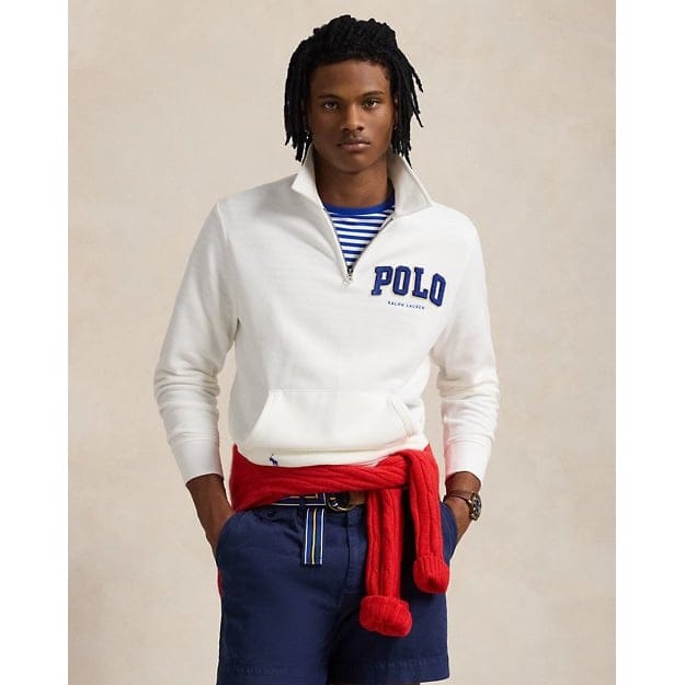 Polo ralph lauren - 'The RL Fleece Logo Collared Sweatshirt' pour Hommes