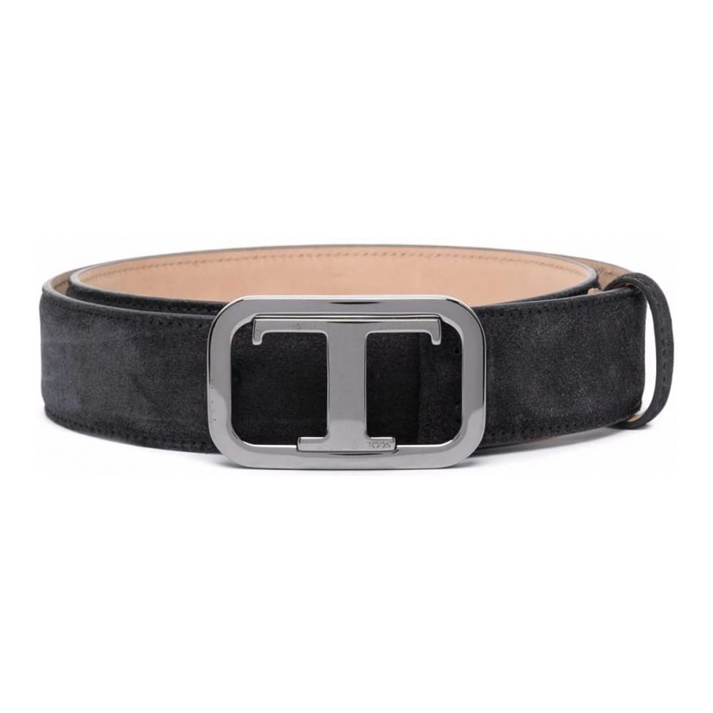 Tod's - Ceinture 'Logo-Plaque' pour Hommes