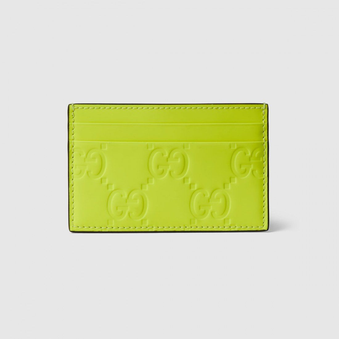 Gucci - Porte-Cartes 'GG Rubber-Effect' pour Hommes