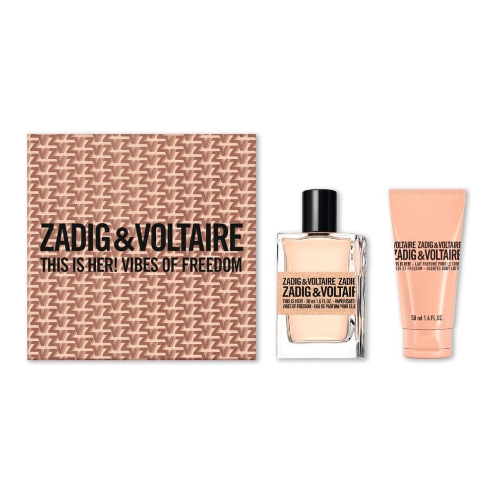 Zadig & voltaire - Coffret de parfum 'This Is Her! Vibes Of Freedom' - 2 Pièces