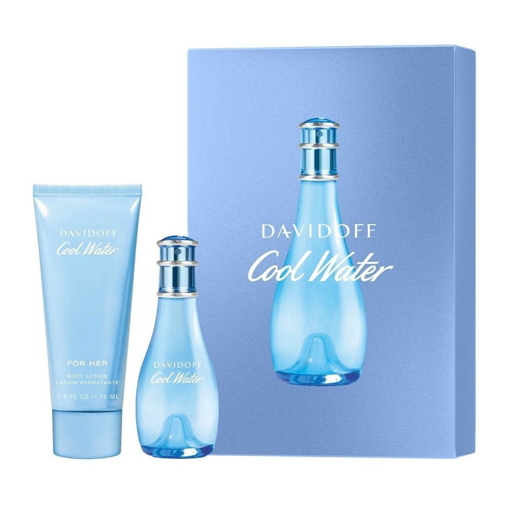Davidoff - Coffret de parfum 'Cool Water Woman' - 2 Pièces
