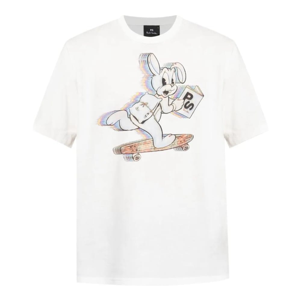 Ps paul smith - "T-shirt 'Skate Bunny-Print' pour Hommes"