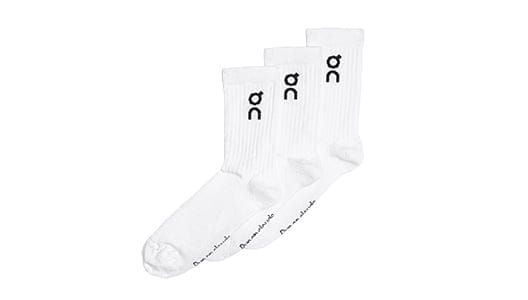 On running Logo Sock High 3P-2UF10310069--U-White-47-49-L  47 - 49