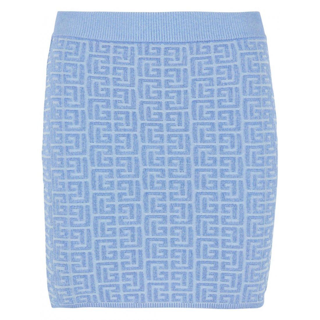 Balmain - Jupe crayon 'Labyrinth-Jacquard' pour Femmes