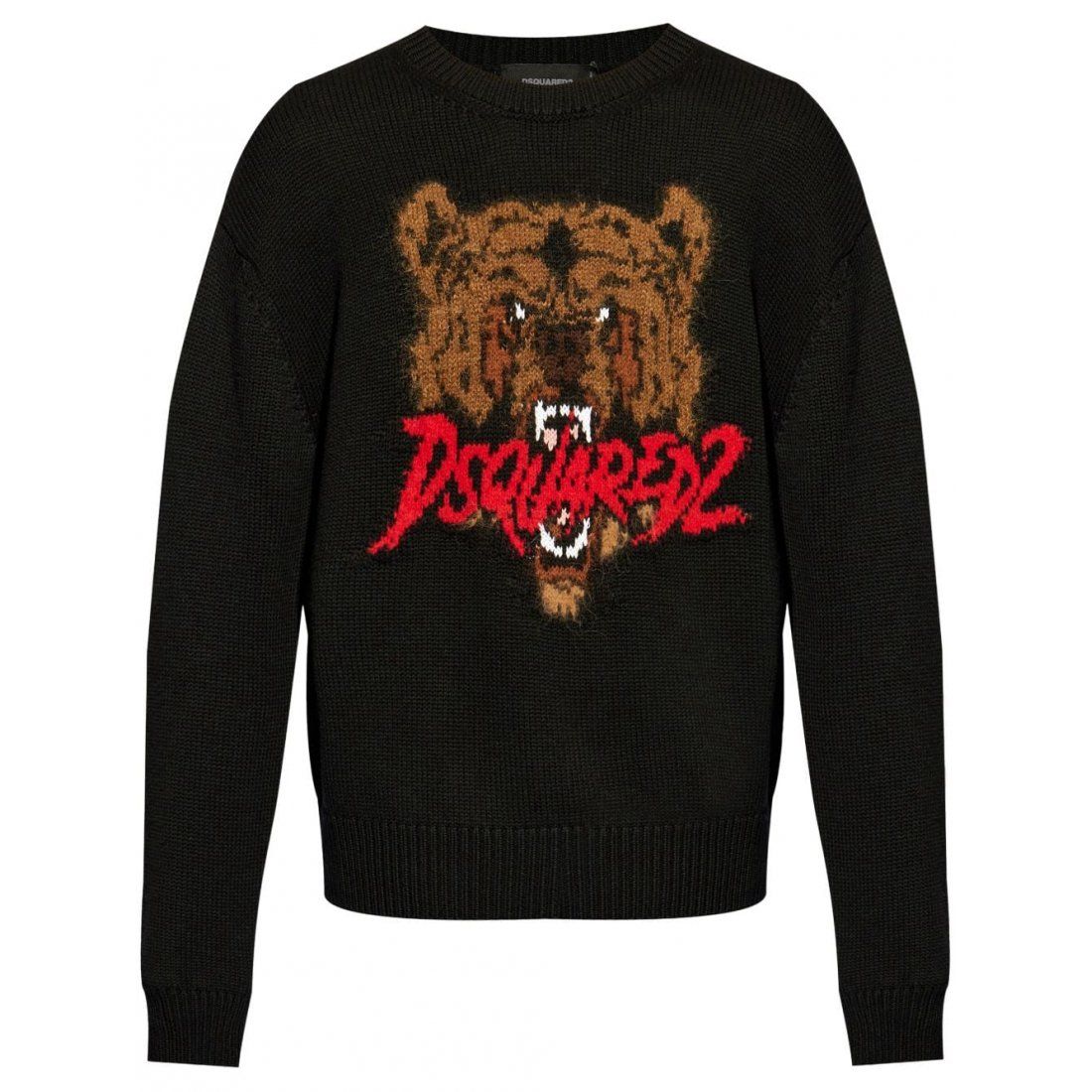 Dsquared - Pull 'Intarsia Knit-Logo' pour Hommes
