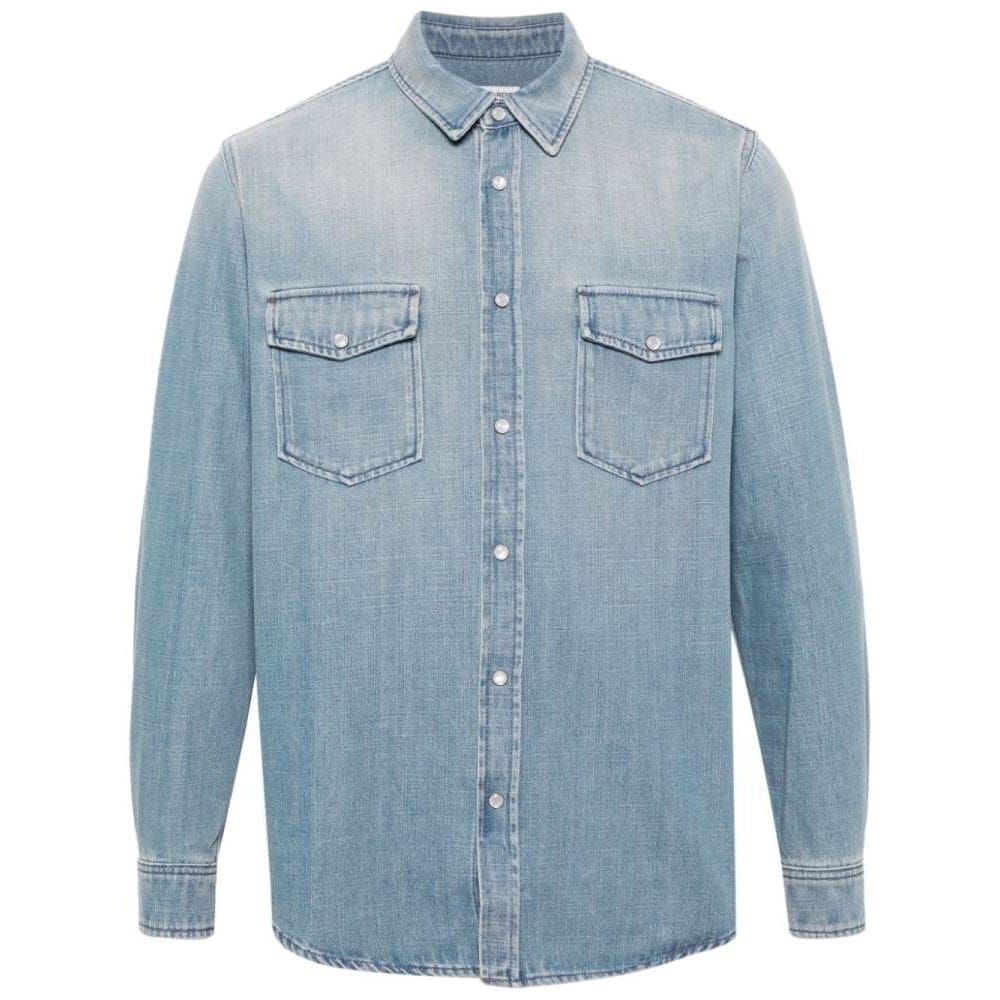 Saint laurent - Chemise en Jean 'Press-Stud' pour Hommes