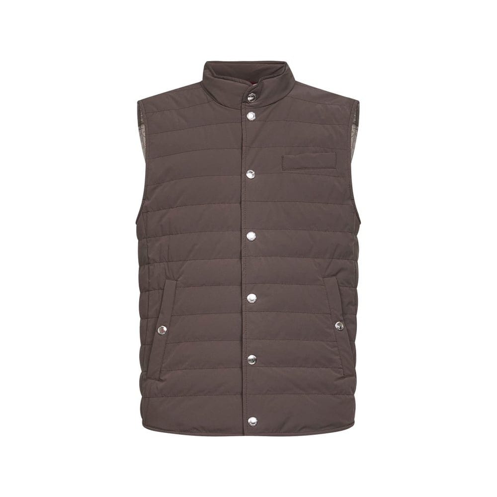 Brunello cucinelli - Gilet 'Quilted' pour Hommes