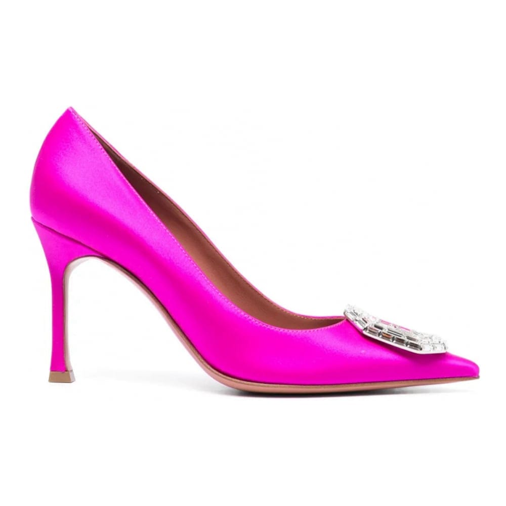 Amina muaddi - Escarpins 'Camelia Crystal-Embellished' pour Femmes