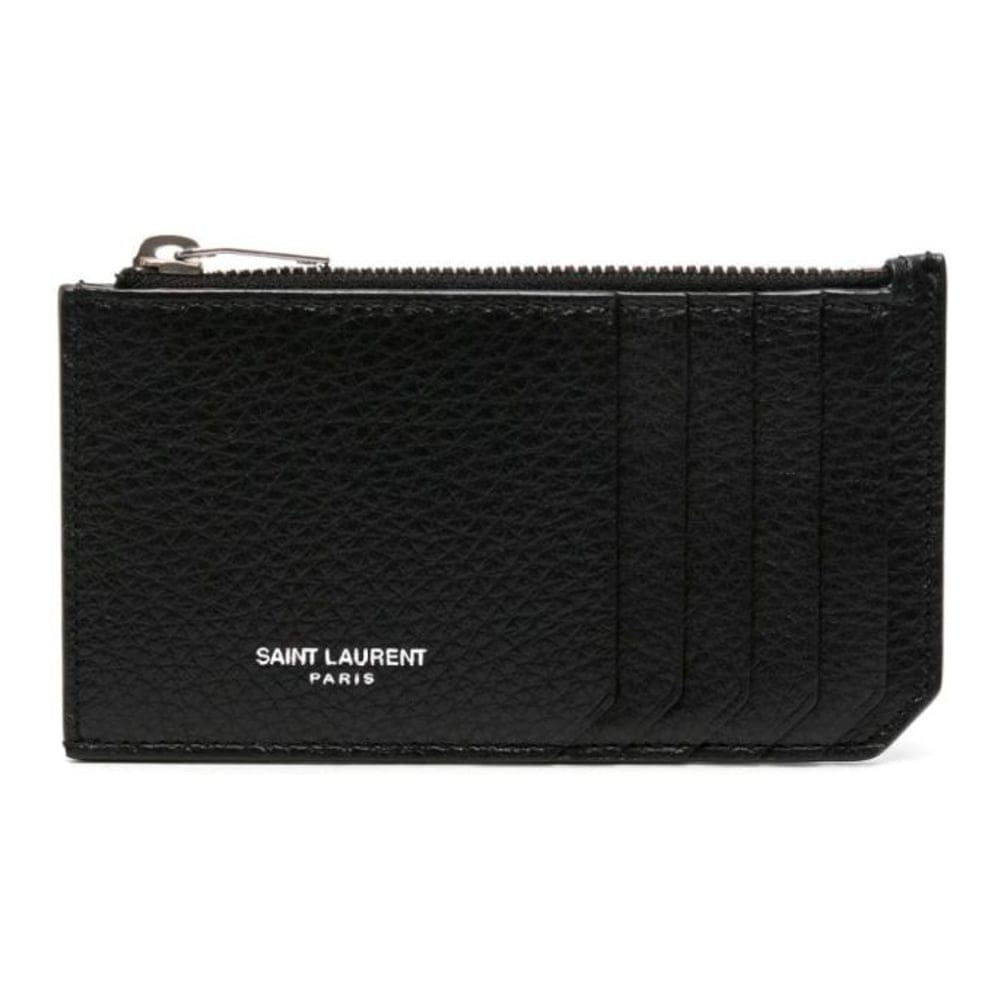 Saint laurent - Porte-carte 'Paris Fragments' pour Hommes