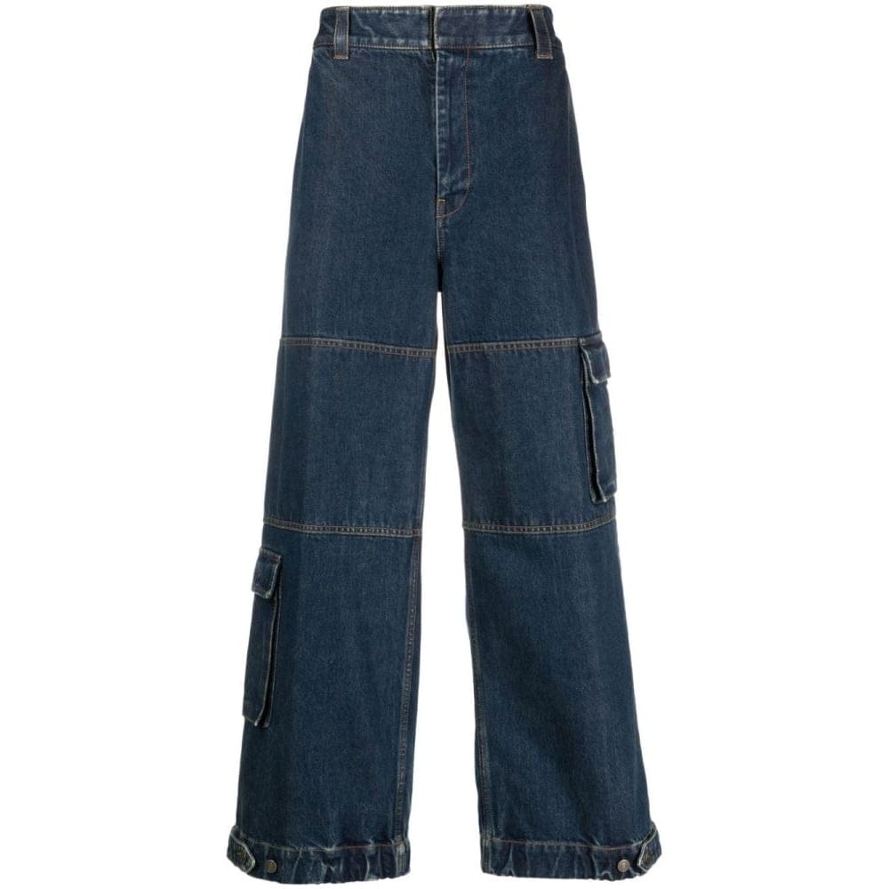 Gucci - Jeans 'Logo-Patch' pour Hommes