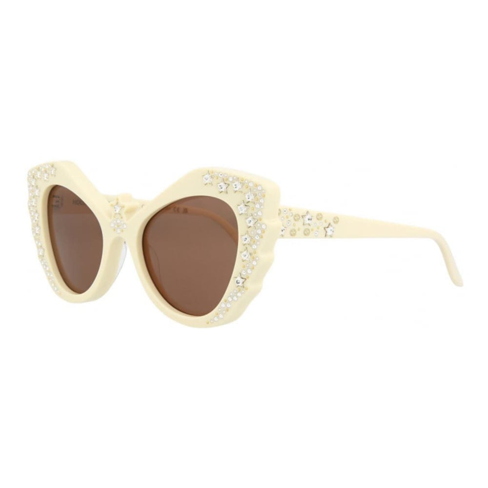 Gucci - '52mm Special Edition Rhinestone Cat Eye Sunglasses' pour Femmes