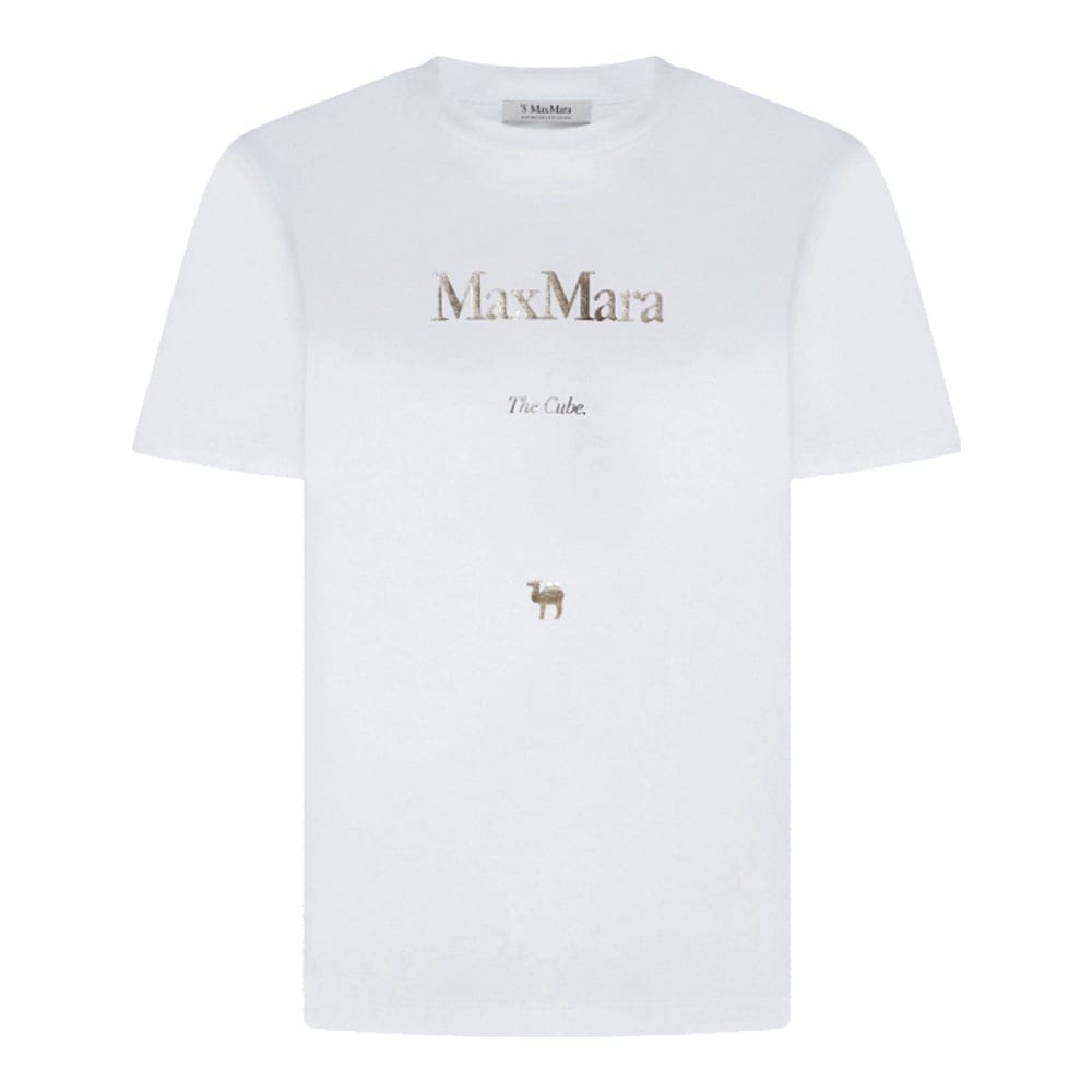 Max mara - T-shirt 'Quieto Logo' pour Femmes