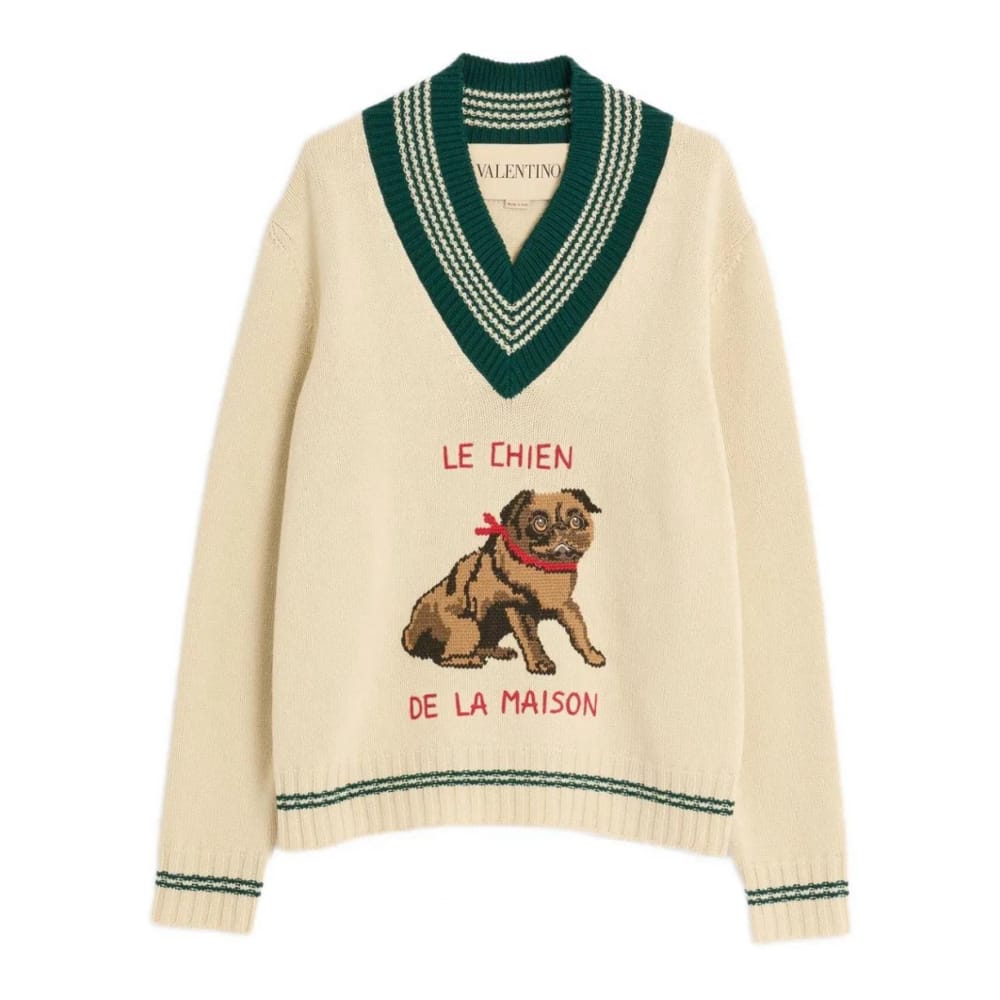 Valentino - Pull 'Le Chien de la Maison' pour Hommes
