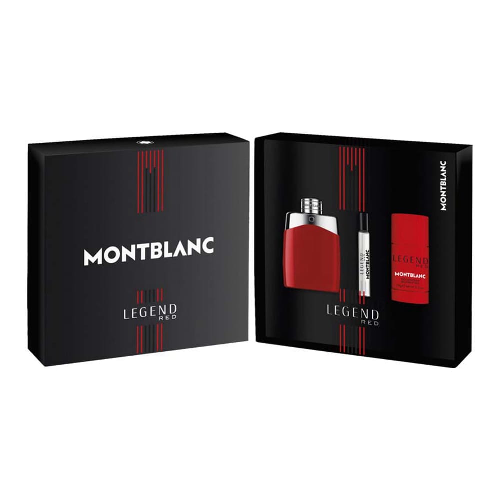 Montblanc - Coffret de parfum 'Legend Red' - 3 Pièces