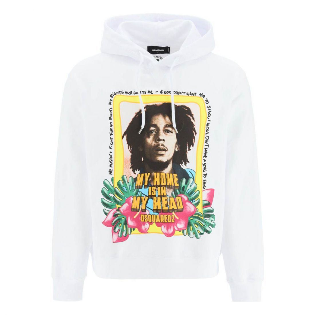 Dsquared - Sweatshirt à capuche  'Bob Marley' pour Hommes