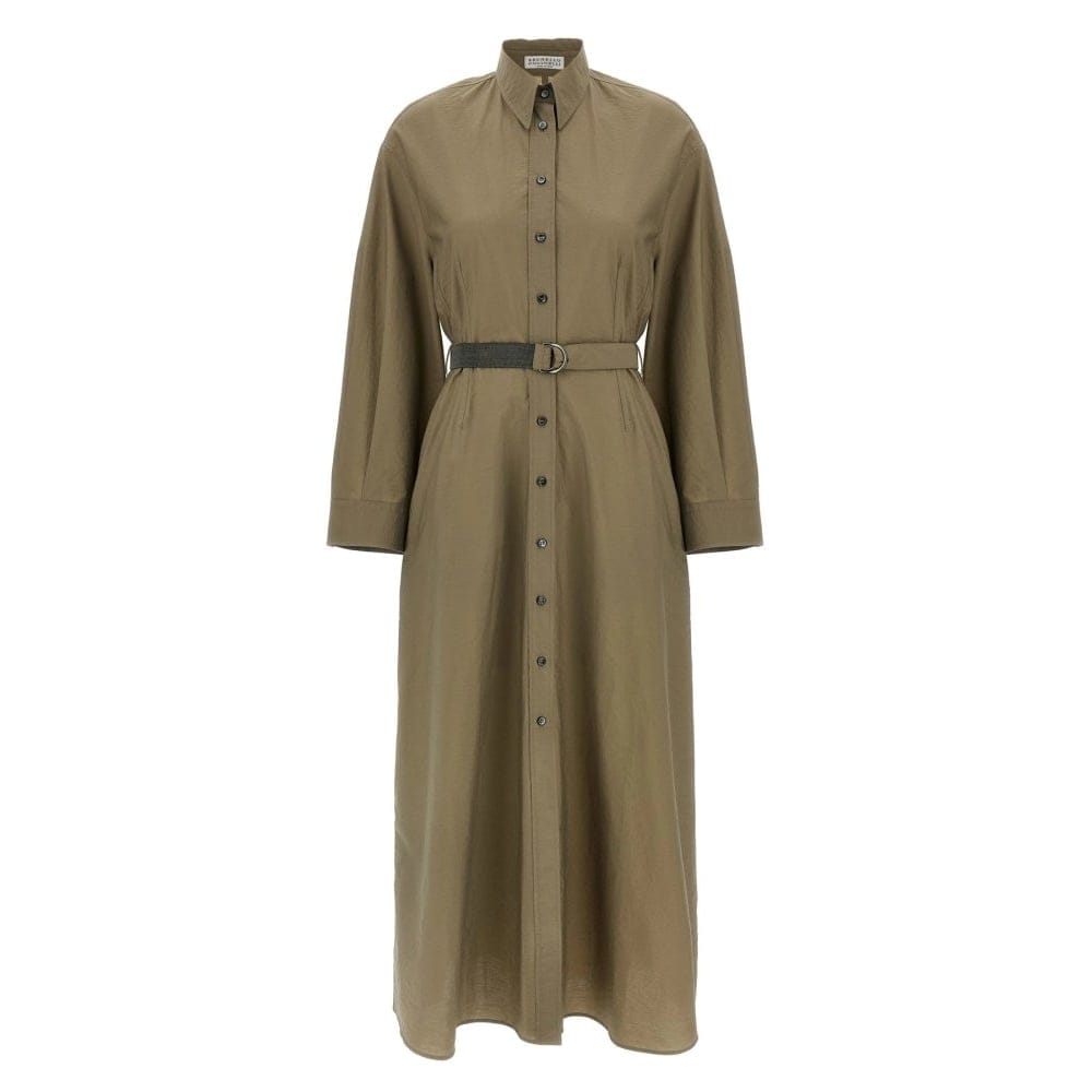 Brunello cucinelli - Robe mini 'Chemisier' pour Femmes